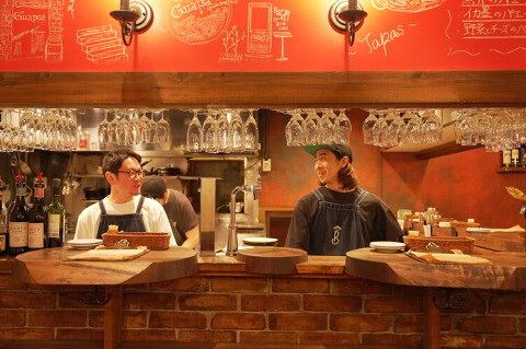 渋谷　スペインバル　ベベドールの画像