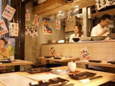 恵比寿横丁内のお店　（肉寿司／にん肉／魚寿司）の画像