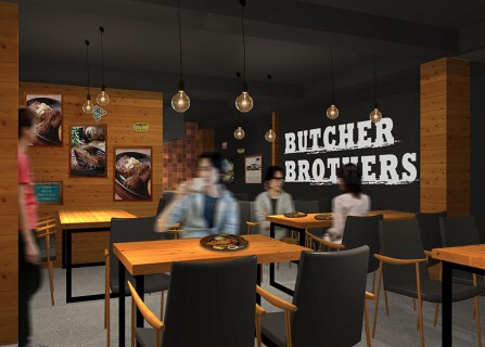 グリルレストランの新店（店名未定）の画像