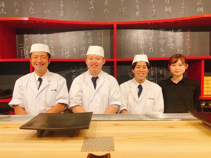 神戸で人気の【ながり鮨】経験者優遇！自由度の高い社風◎今までの経験を活かしメニュー開発や仕入れも可能の画像