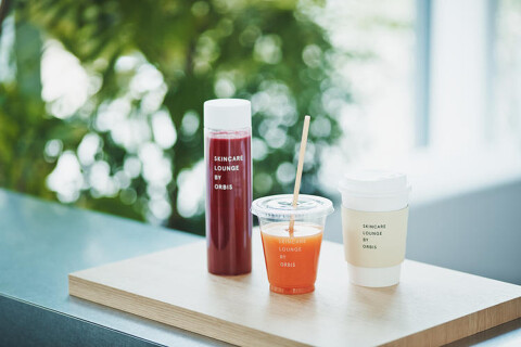 SKINCARE LOUNGE BY ORBIS 内 JUICE BARの画像