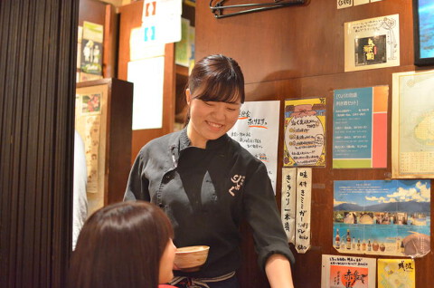 日本酒と鶏自然塩焼・だし巻玉子　あらばしり　亀戸の画像