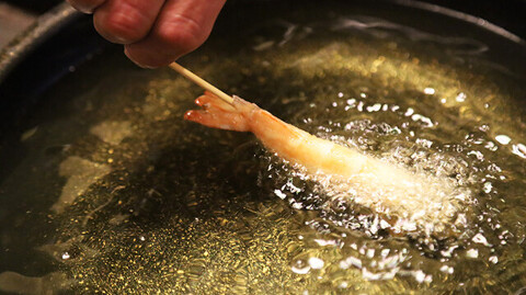 天串と日本酒と　天晴れの画像