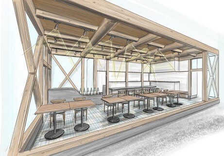 cafe&bistro にじみの画像