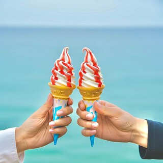 志賀島アイスの画像