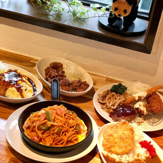 キッチン空飛ぶパンダの画像