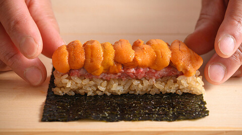 牛肉寿司と肉割烹 銀座牛肉寿司きんたんの画像