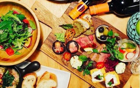 創作料理新店の画像