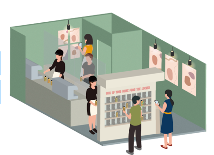 新感覚！体験型ドリンクスタンド　オープニングスタッフ募集♪の画像