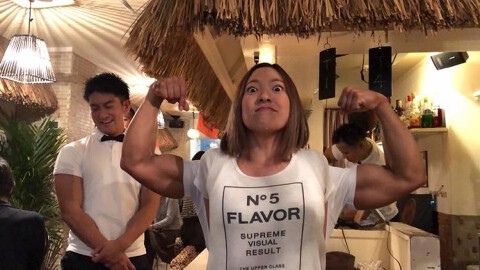 マッチョバー女子（仮名）の画像