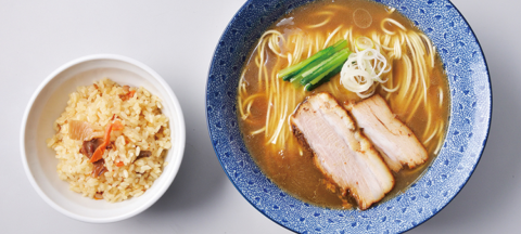 濃厚煮干しそば 丸にたちばなの画像