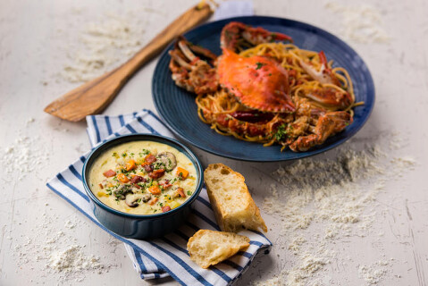 sabrinaパスタ＆クラムチャウダー高崎オーパ店の画像