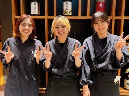 のど黒のあくびの画像