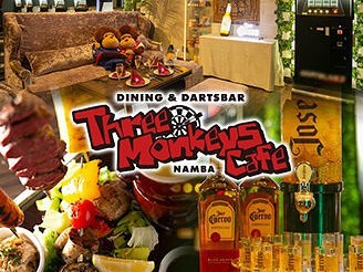 スリーモンキーズカフェ道頓堀店の画像