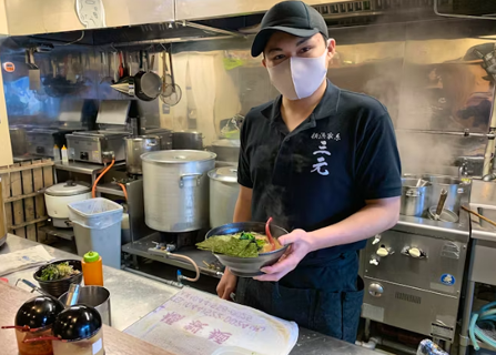 横浜家系ラーメン三元 琴似店の画像
