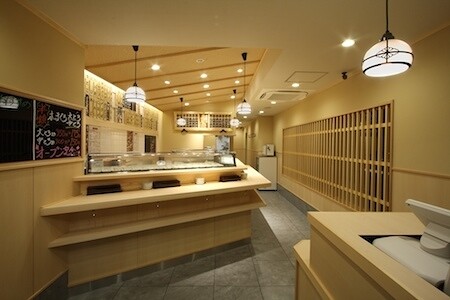 魚がし日本一　八重洲仲通り店 立喰い寿司の内装・外観画像