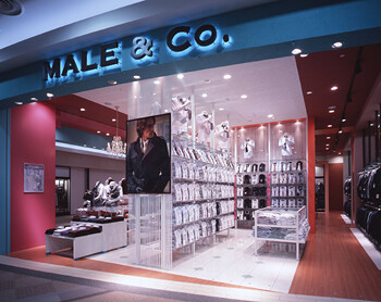 MALE&Co. イオンモール筑紫野店 メンズブティックの内装・外観画像