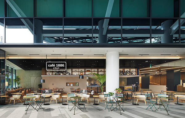 cafe 1886 at Bosch　Yokohama カフェ　飲食店の内装・外観画像
