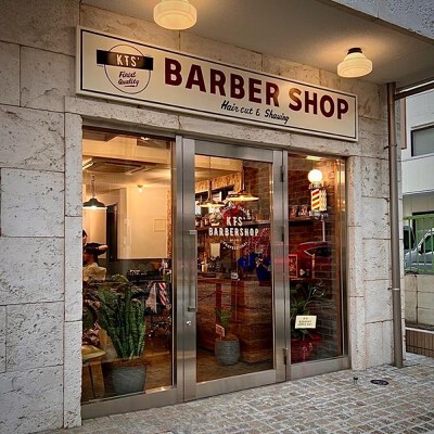 KTs` BARBER SHOP 理容室の内装・外観画像