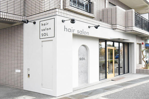 hair salon SOL 美容室・理容室・ヘアサロンの内装・外観画像