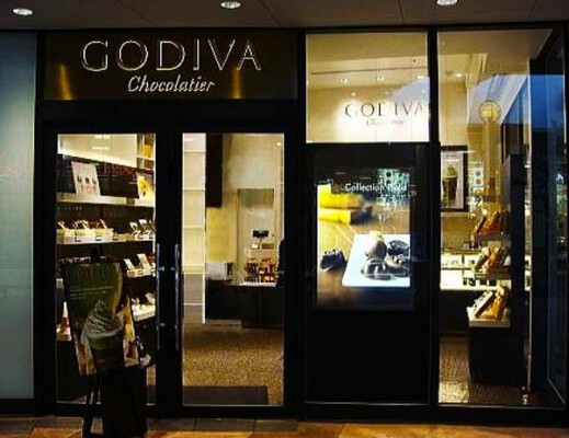 GODIVA　コクーン新都心店 スィーツショップの内装・外観画像
