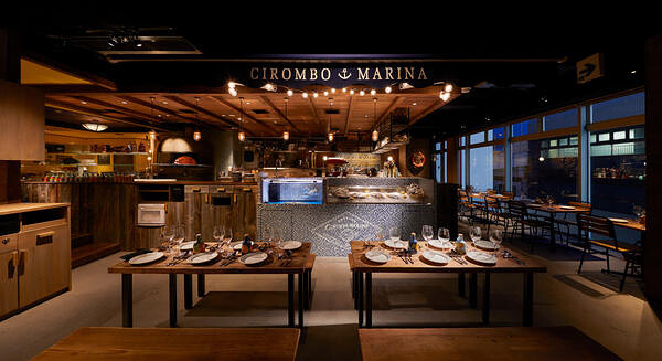 魚イタリアンと薪ピザ　CIROMBO MARINA イタリアン・ピザ・魚介料理・海鮮料理の内装・外観画像