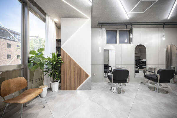 Carat + hair & eye 美容室(ヘアサロン)・アイラッシュサロンの内装・外観画像