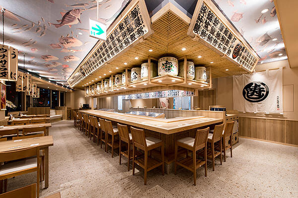 築地日本海赤羽店 寿司居酒屋の内装・外観画像