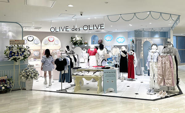 OLIVE des OLIVE アパレルの内装・外観画像