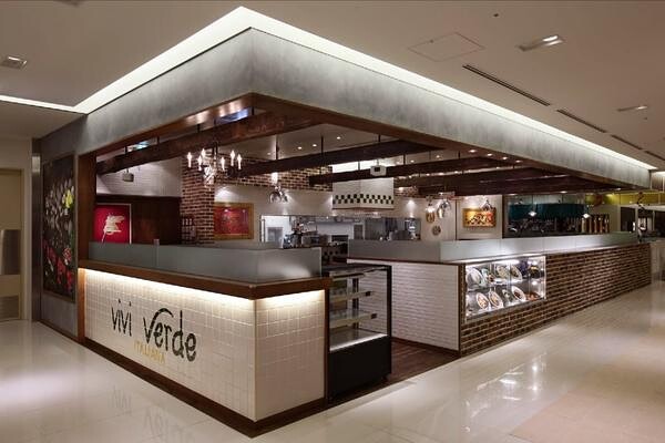 viviVerdeルクア大阪店 レストラン・ダイニングバー, 洋食の内装・外観画像