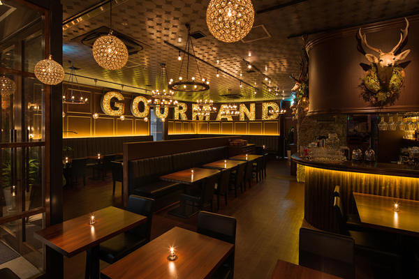 GOURMAND GRILL & CAFE カフェ・地中海料理の内装・外観画像