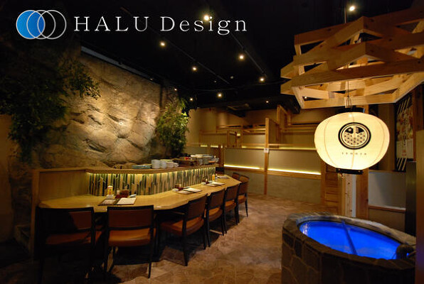 磯銀（大阪）-HALU Design Inc.- 泳ぎ烏賊と銘魚料理の内装・外観画像