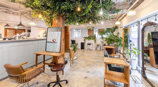 arbre hair design ヘアサロンの内装・外観画像