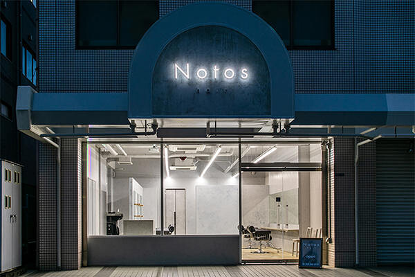 Notos hair 美容室・理容室・ヘアサロンの内装・外観画像