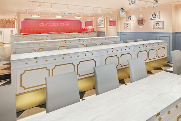 あっとほぉーむカフェ 名古屋大須本店3F カフェ・パン屋・ケーキ屋の内装・外観画像