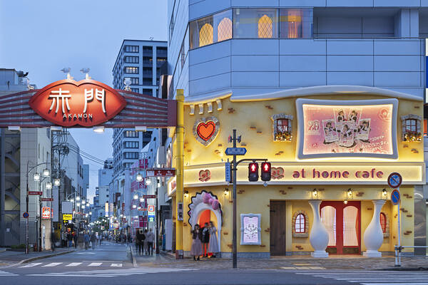 あっとほぉーむカフェ 名古屋大須本店1F カフェ・パン屋・ケーキ屋の内装・外観画像