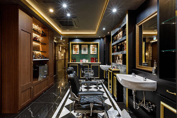 HIRO GINZA BARBER SHOP 栄店 美容室・理容室・ヘアサロンの内装・外観画像