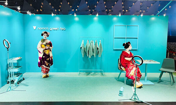 nana's green tea東京ガールズコレクションin和歌山 ファッションショーブースデザインの内装・外観画像