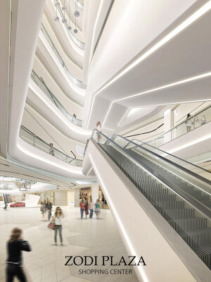 Zodi Plaza Shopping Center East Area ショッピングモール環境デザインの内装・外観画像