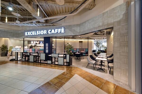 EXCELSIOR CAFFE新潟ビルボードプレイス店 カフェ・パン屋・ケーキ屋の内装・外観画像