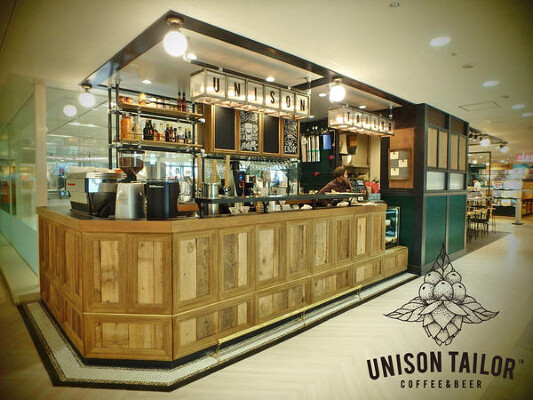 UNISON TAILOR コピス吉祥寺店 コーヒーショップの内装・外観画像