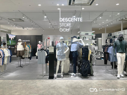 DESCENTE STORE GOLF 心斎橋店 アパレルの内装・外観画像