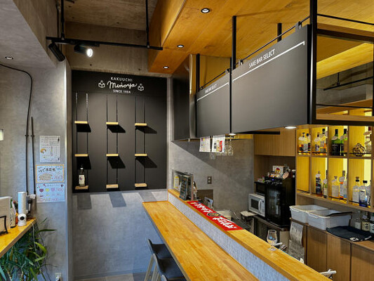 酒の美濃屋　看板ディスプレイ工事 酒専門店の内装・外観画像