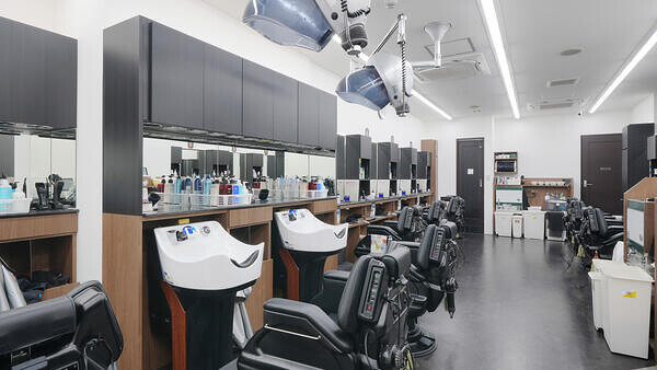 理容プラージュ住道店 / 美容プラージュ住道店 美容室・理容室・ヘアサロンの内装・外観画像