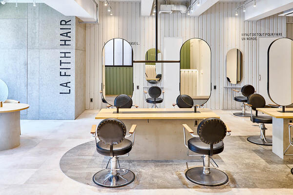 La fith hair fun 美容室・理容室・ヘアサロンの内装・外観画像