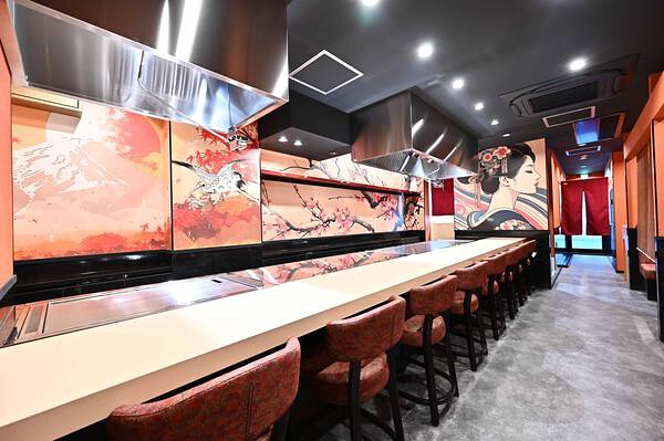 和牛の刀　浅草2号店 鉄板焼きの内装・外観画像