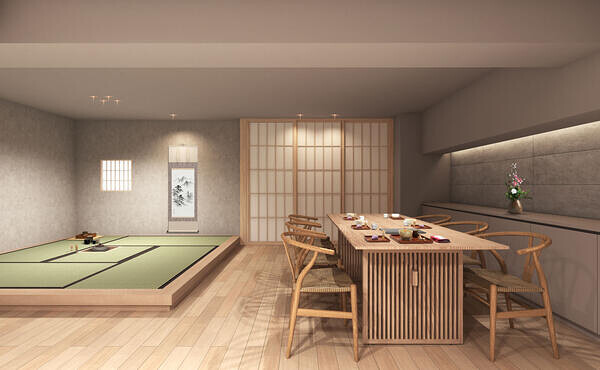 和モダン 茶道教室 学校・塾・保育園の内装・外観画像