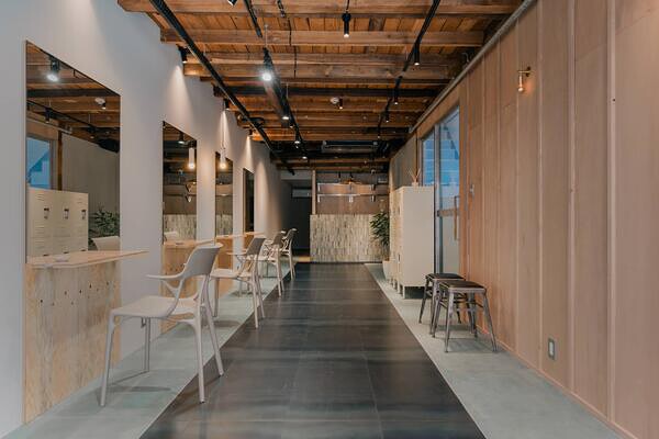 yohaku 美容室の内装・外観画像