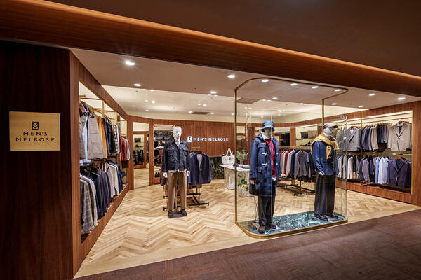 メンズメルローズ有楽町店 アパレル, ショールーム（物販）の内装・外観画像