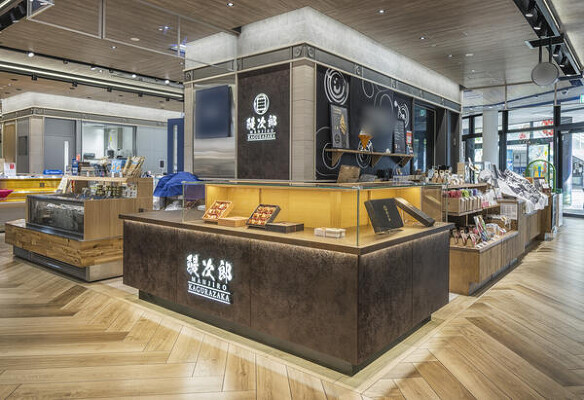 鰻次郎 神楽坂 LaQua店 おにぎり販売店の内装・外観画像